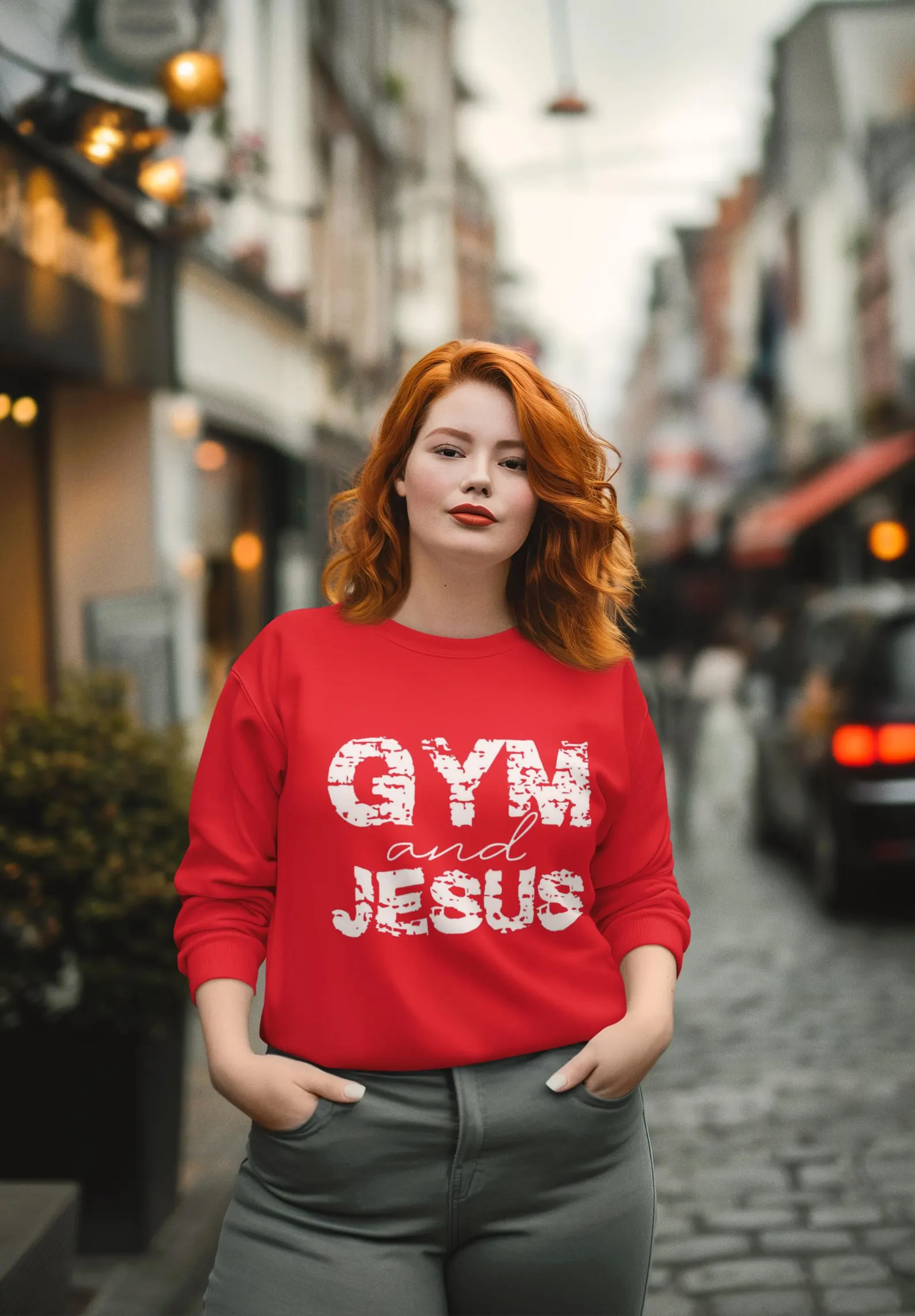 gym and jesus graphic tee gym and jesus graphic tee